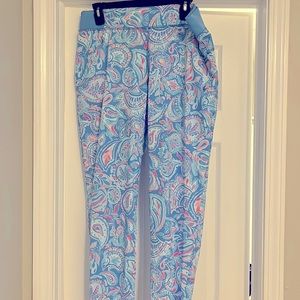 EUC runaround pants L lilly Pulitzer